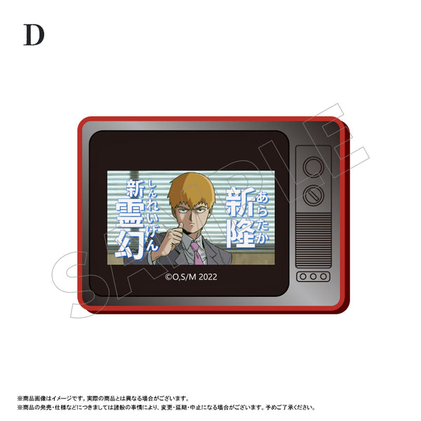 『モブサイコ100 Ⅲ』レトロなTVマグネット D